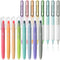 Mr. Pen Bible Highlighters and Pens, 16 Pack, Gel Highlighters, No Bleed, Retractable Gel Pens, Journaling Kit