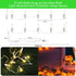Christmas Village Lights with 10 LED Warm-White Bulbs, Decoration for Christmas Village Houses, C7 Christmas Village