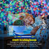 BAISIQILB Timer,360 Rotation,3 Films,18 Modes,8 Night Light Projector,Night Light for Kids Room with Remote