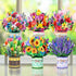 Pop Up Flower Bouquet Card Set for Women 6 Unique 3D Floral