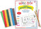 Wikki Stix Preschool Activity Book with 72 Non-Toxic, Reusable Wikki Stix for School Readiness Skills, Made in USA