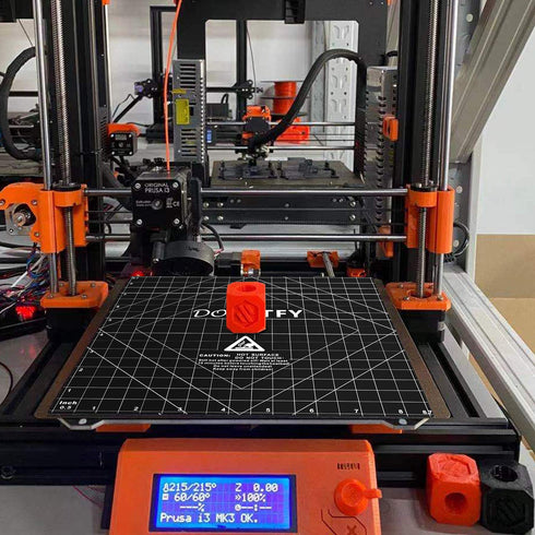 DOBSTFY 3D Printing Build Surface with Premium Adhesive, 3D Printer Heat Bed Platform Sticker Sheet for Ender 3/3 Pro/3