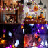 Zimati 16 30 3D 8 Halloween Lights Decorations, FT LED Waterproof Pumpkin Bat Ghost Battery Operated String Lights