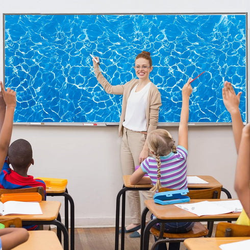 Under the Sea Bulletin Board Decoration, CHUNNIN Ocean Theme Classroom Decor for Back to School Supplies