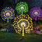 Garden Decor Outdoor Lights 500LED 4Pack, Solar Garden Lights for Outside Christmas