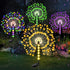 Garden Decor Outdoor Lights 500LED 4Pack, Solar Garden Lights for Outside Christmas