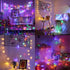33FT 100 8 Christmas String Lights, LEDs Chritsmas Tree Lights Indoor String Lights Modes with End-to-End Plug Fairy