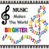 BeYumi Music Notes Border Decor - 108Pcs Back to School Music Notes Bulletin Board Set for Classroom