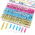 Tnisesm 120Pcs Heat Shrink Wire Connectors, Waterproof Insulated Automotive Marine Electrical Terminals Kit