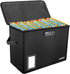 ELOBOON Fireproof & Water-Resistant Comic Book Storage Box with Lock and Label Window, Moistureproof Short Box Holds