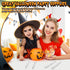 Seajan 120 Pcs Halloween Glow in the Dark Skull Bones Pens, Novelty Nursing Pens for Kids Students Birthday Supplies