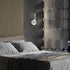 51171-46, Livex Lighting, Copenhagen, Single ADA Sconce, Black Chrome