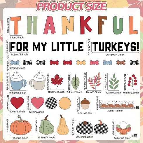 Fall Turkey Bulletin Board Set, DIY Turkey Cutouts, Autumn Thankful Tree Classroom Decorations, Fall Leaves Pumpkin
