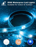 Ledagic 98ft (1 Ip65 Outdoor Led Strip Lights Waterproof Roll), Outside Led Light Strip Waterproof with Remote and App