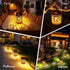 Hummingbird Hummingbird Solar Lanterns Outdoor Garden Decor Solar Lights Waterproof Decorative Hanging Metal Lights