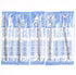 Zebra 0.5mm Royal Blue Gel Ink Refill (RJSB5-RBL), for Zebra Multi Function Pen Shabo X Ballpoint Pen, 5 Pack, Total 5