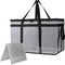 Bodaon Cooler Insulated Food Delivery Bag with Hard Bottom for Rideshare Bag,