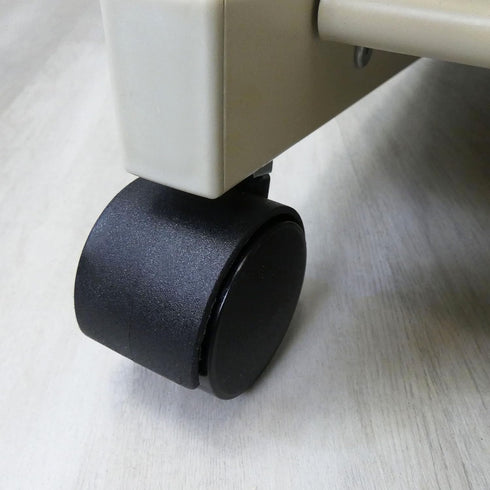 Shepherd Hardware 9418 2-Inch Twin Wheel Office Chair Caster, 5/16-Inch Stem Diameter, 75-lb Load Capacity, Black, 2
