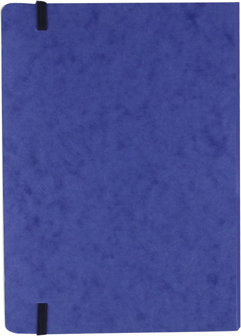 Clairefontaine 'Age Bag' Thread-Bound Notebook, A5, Dot, 192 Pages - Blue