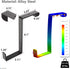 Bike Hangers for Garage Ceiling Storage - Bicycle Hooks for Mounting, Ladder Storage for Flex Wall Rail Hook and Garage