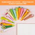 SAIWEILAI ONLINE 72 Pieces Cute Kawaii Pens Set, 36 Animal Fruit Shaped Squishy Pens with 36 Replacement Refills