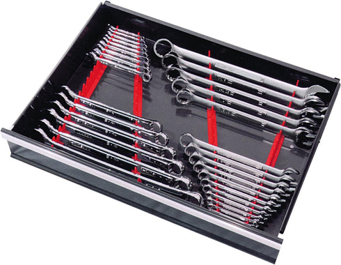 Wrench Rail Set, Ernst Manufacturing, 40 Tool, Black (6015-Black)
