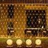 10x10 8 3 Sets, 3010 270 Net Lights Outdoor FT, Modes Connectable Mesh Lights with Plug- Connect FT Coverage, LED