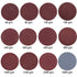 120 Pieces Sanding Discs Pad Hook and Loop Sandpaper Disc for Drill Grinder Rotary Tools, 12 Different Grits