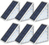 LED Solar Step Lights Waterproof Outdoor Stair Lights, Solar Deck Lights Outdoor