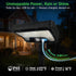 3 IP65 Solar Pathway Lights Outdoor, Modes Motion Sensor Path Light Warm & Daylight Selectable, Waterproof Walkway LED