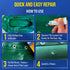 PVC Stitch Heavy Duty Repair Kit for Air Mattresses, Waterbeds, Hot Tubs, Pools, Bouncy Houses, and More