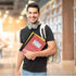 Wide Ruled Notebook, Composition Notebooks Wide Ruled Paper, 9-3/4 x 7-1/2” - 100 Sheets (200 Pages) - Durable Marble
