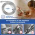 Stainless Steel Shower Head Hose, 59 In Chrome Plated for Hand Held Shower Heads with Copper Core Brass Insert (1)