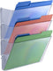 Officemate Wall Files, Clear, Letter/A4 Size, 3 Pack