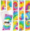 Koogel 24PCS Mini Tie Dye Notepads, Blank Mini Notebooks for Kids, Spiral Mini Notebook for Tie Dye Birthday Party