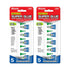 BAZIC Super Glue Gel 0.5g, Clear No Run Fast Dry Mini Tube Adhesive for Office & Home Improvement (5/Pack), 2-Pack