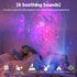 SICCOO 16 Apollo Star Galaxy Projector Night Light with Light Effects, Nebula Ceiling LED Lamp for Bedroom and Room