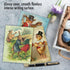 The Best Card Company 20 Vintage Easter Cards with Envelopes, Retro Boxed Note Cards for Easter (4 x 5.12 Inch).