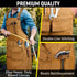 20 oz 9 3XL, Woodworking Apron for Men, Shop Apron Canvas Work Apron with Tool Pockets, Heavy Duty Wood Working