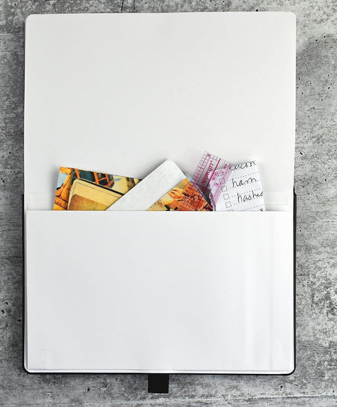 RICCO BELLO Green Leaves Hardcover Dot Grid Bullet Journal, Lay Flat Design, 5.7 x 8.4 inches, 160 Pages, 160 gsm