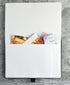 RICCO BELLO Green Leaves Hardcover Dot Grid Bullet Journal, Lay Flat Design, 5.7 x 8.4 inches, 160 Pages, 160 gsm