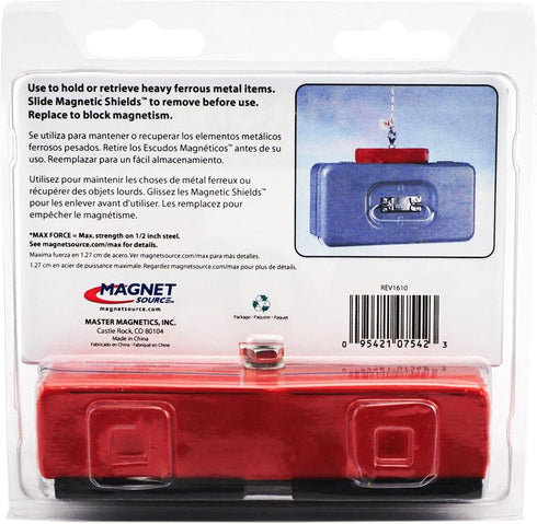 Master Magnetics Powerful Retrieving Magnet: Fishing Magnet with Eyebolt and Magnetic Shield