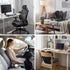 SOWAXGO Memory Foam Seat Cushion for Office Chair & Car Seat, Ergonomic Coccyx Cushion for Pressure Relief & Back