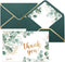 50 Pack Thank You Cards with Envelopes, 4x6 Inch Thank You Cards