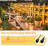 cshare 2 6.5 24 2 Size:8mm) Extension Cords for String Lights Inflatable Decorations, Pin FT AWG Outdoor Extension