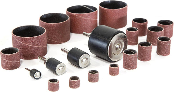 WEN DS164 20-Piece Sanding Drum Kit for Power Drills and Drill Presses