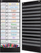 Essex Wares - 13 Pocket Daily Schedule Pocket Chart, Ultra-Durable Visual Schedule for Kids, Reusable Daily Schedule
