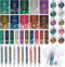 Jetec 150 Bible Verses Gift Set, 30 Christian Bookmarks, Pens, Notebooks, Keychains, Organza Bags for Office Church