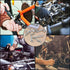 wugongshan 1080 M3/M4/M5/M6 Sets Pcs Screws Bolts and Nuts Assortment Kit, Metric Machine Screws and Nuts and Flat