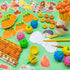 Cinrobiye 122 Pcs Fall Pumpkins Party Favors, Thanksgiving Day School Stationery Set, Harvest Classrooms Reward Prizes